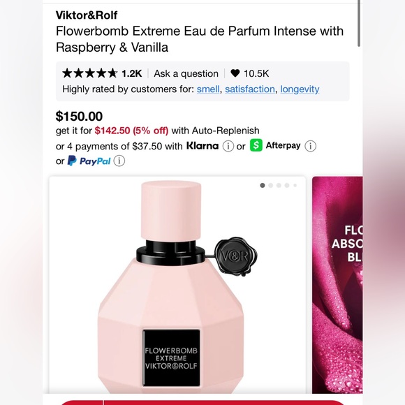 Brand New Viktor & Rolf Flowerbomb Extreme Eau de Parfum Intense - Picture 2 of 5